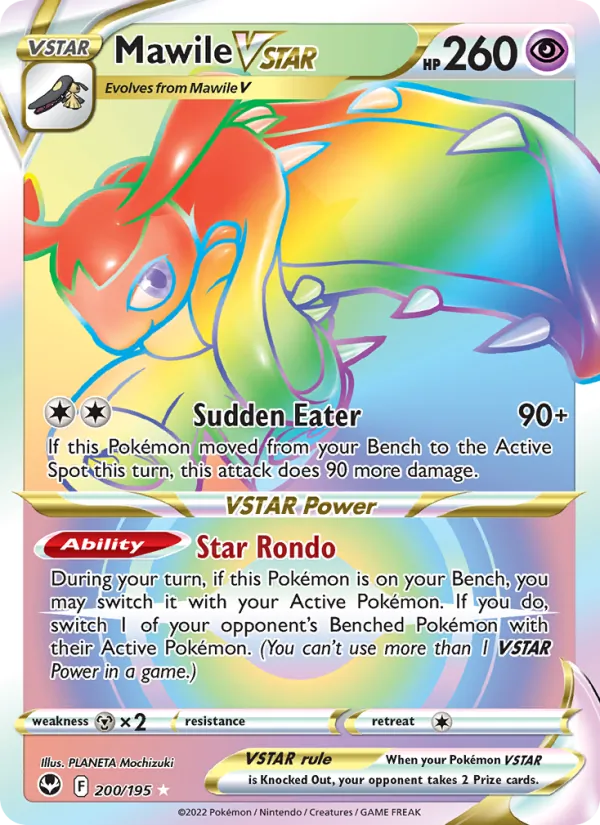 Mawile VSTAR Silver Tempest 200/195