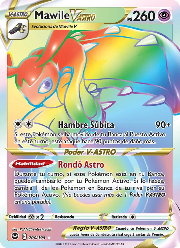 Mawile V-ASTRO Tempestad Plateada 200/195
