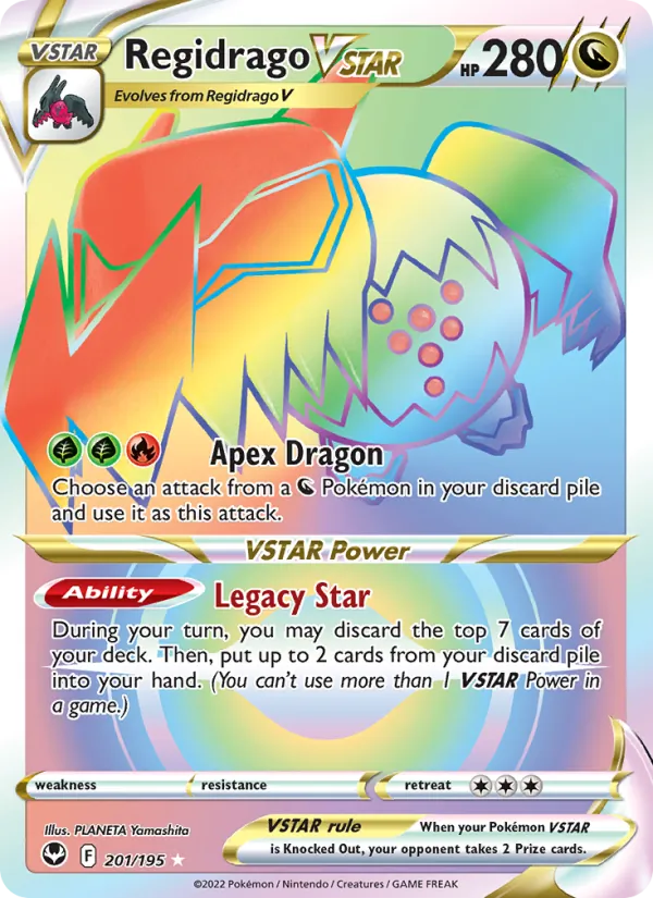 Regidrago VSTAR Silver Tempest 201/195