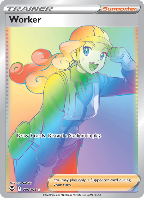 Worker Silver Tempest 209/195