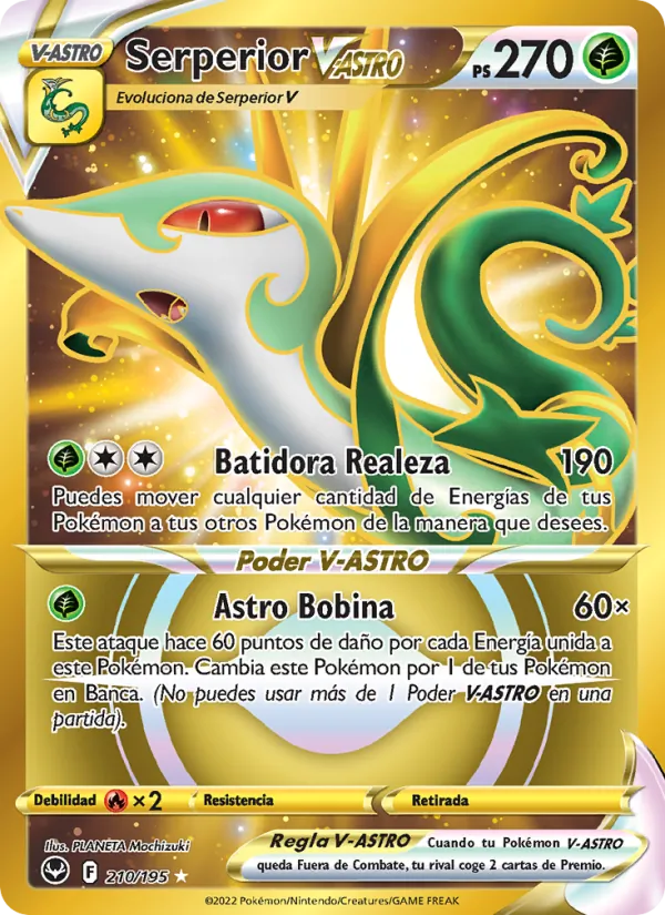 Serperior V-ASTRO Tempestad Plateada 210/195