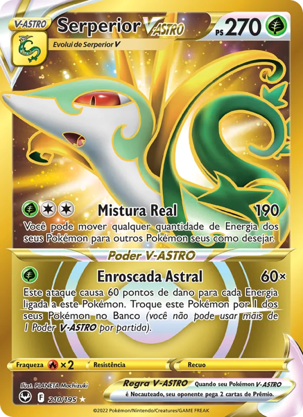 Serperior V-ASTRO Tempestade Prateada 210/195