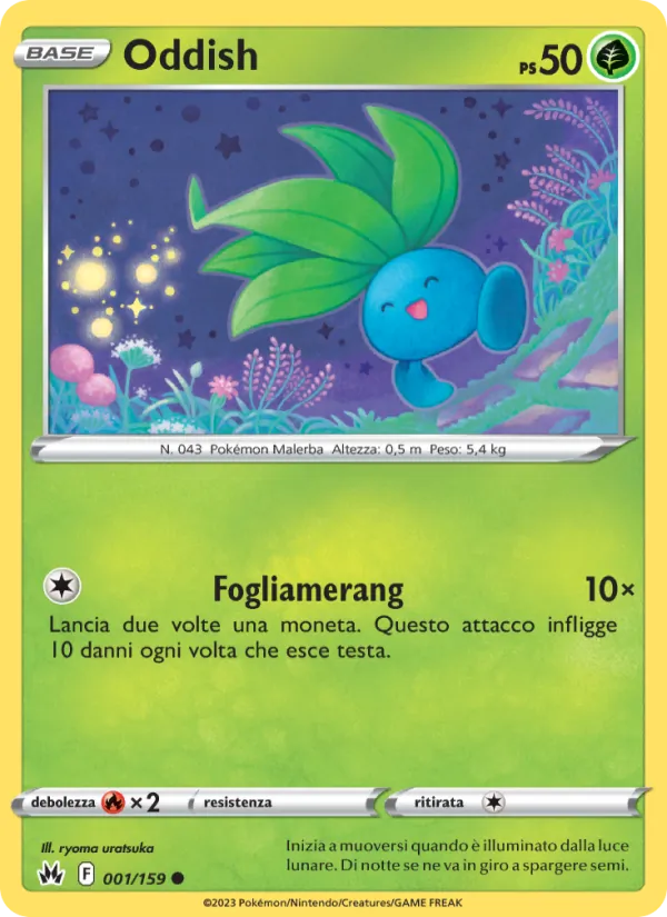 Oddish Zenit Regale 001/159