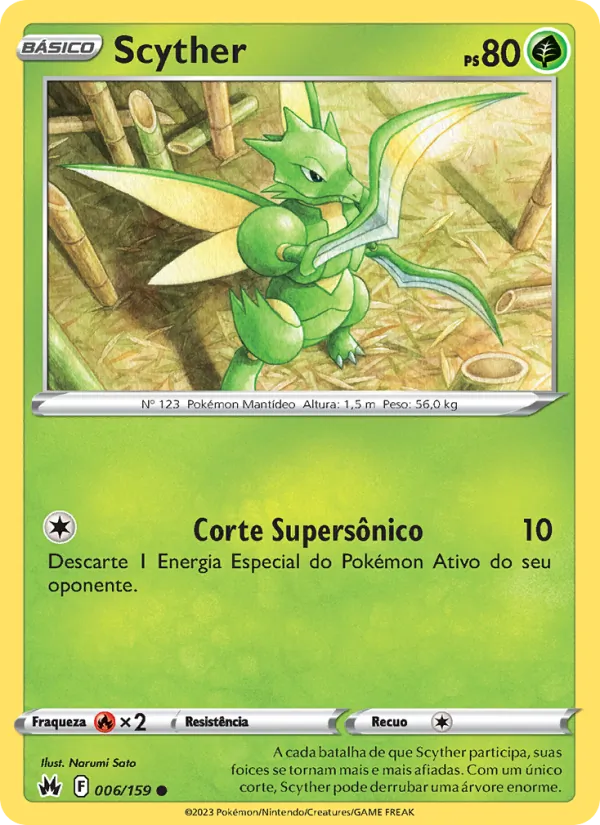 Scyther Realeza Absoluta 006/159