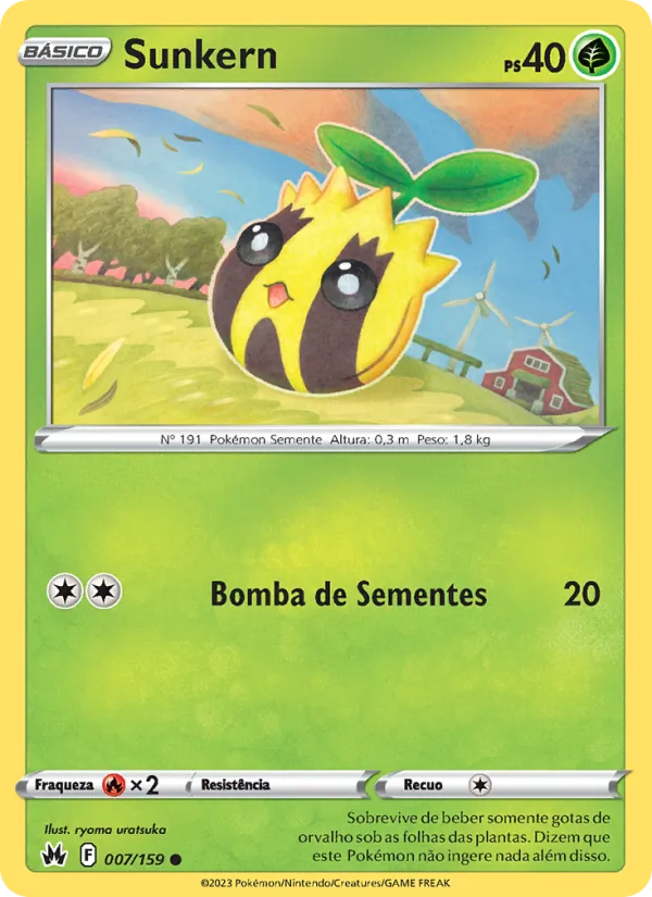Sunkern Realeza Absoluta 007/159