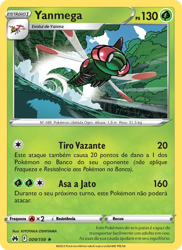 Yanmega Realeza Absoluta 009/159
