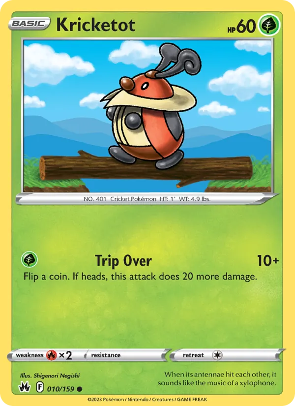 Kricketot Crown Zenith 010/159