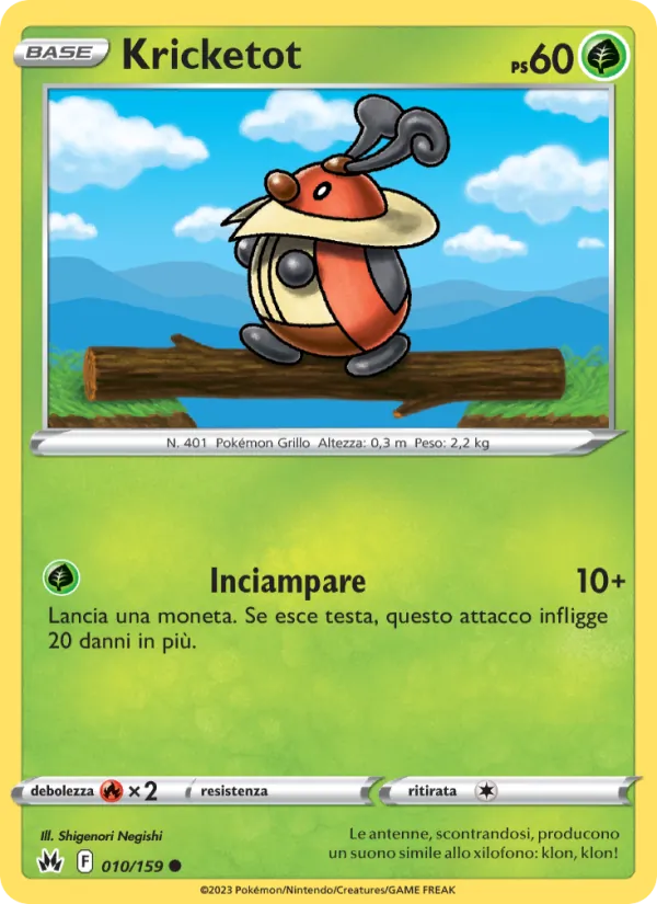 Kricketot Zenit Regale 010/159
