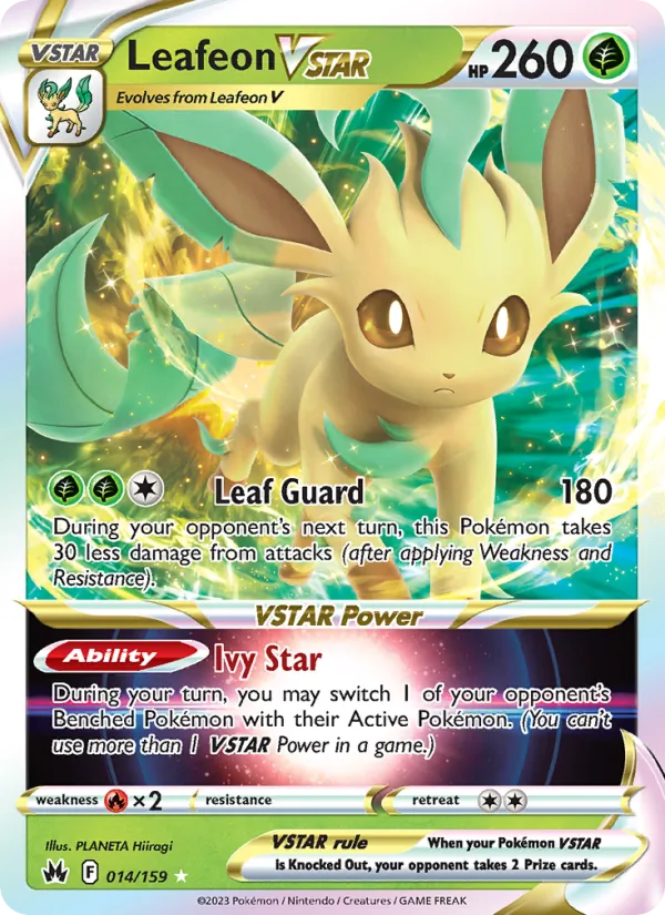 Leafeon VSTAR Crown Zenith 014/159