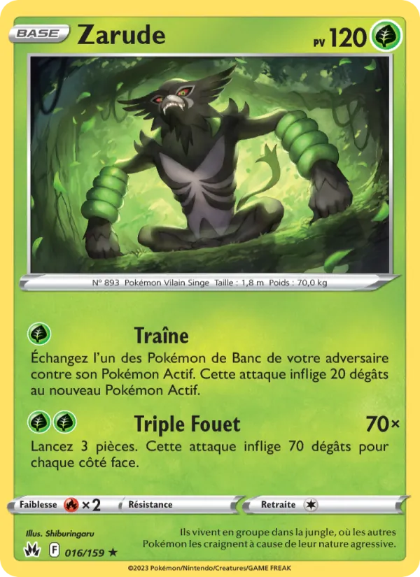 Zarude Zénith Suprême 016/159