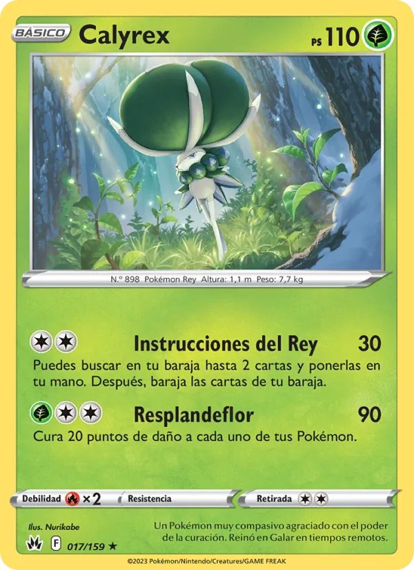 Calyrex Cenit Supremo 017/159