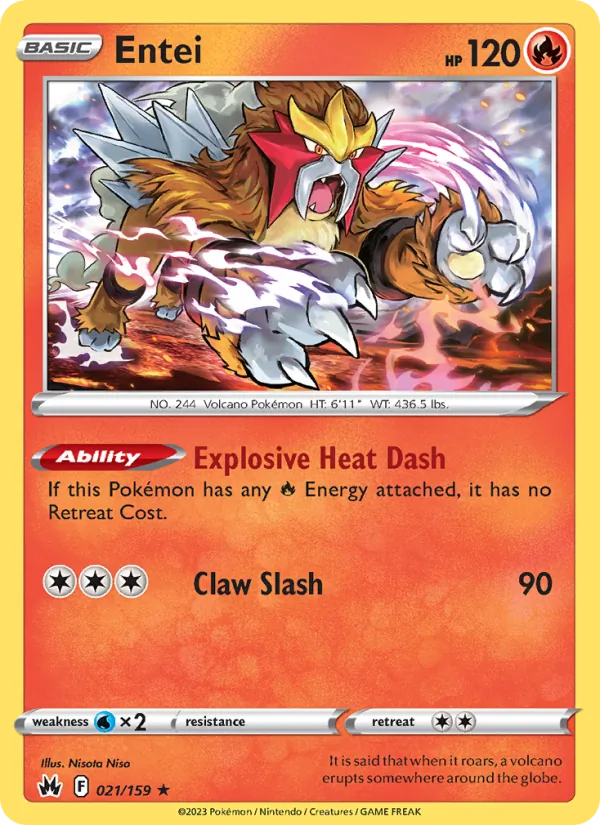 Entei Crown Zenith 021/159