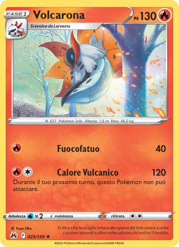 Volcarona Zenit Regale 025/159