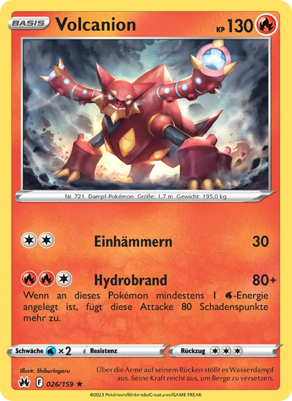 Volcanion Zenit der Könige 026/159