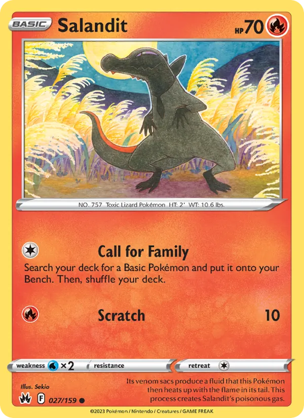 Salandit Crown Zenith 027/159
