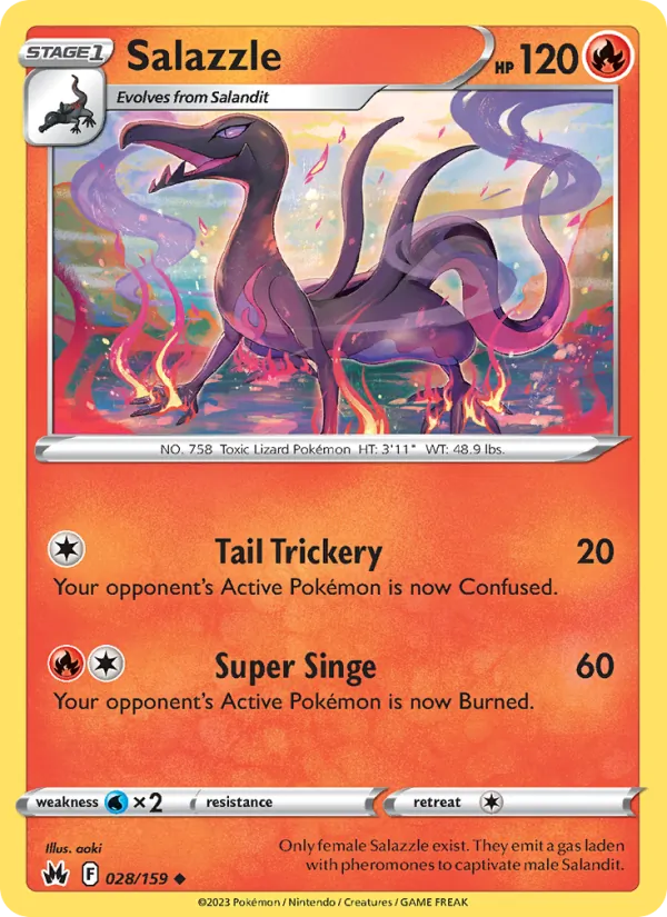Salazzle Crown Zenith 028/159