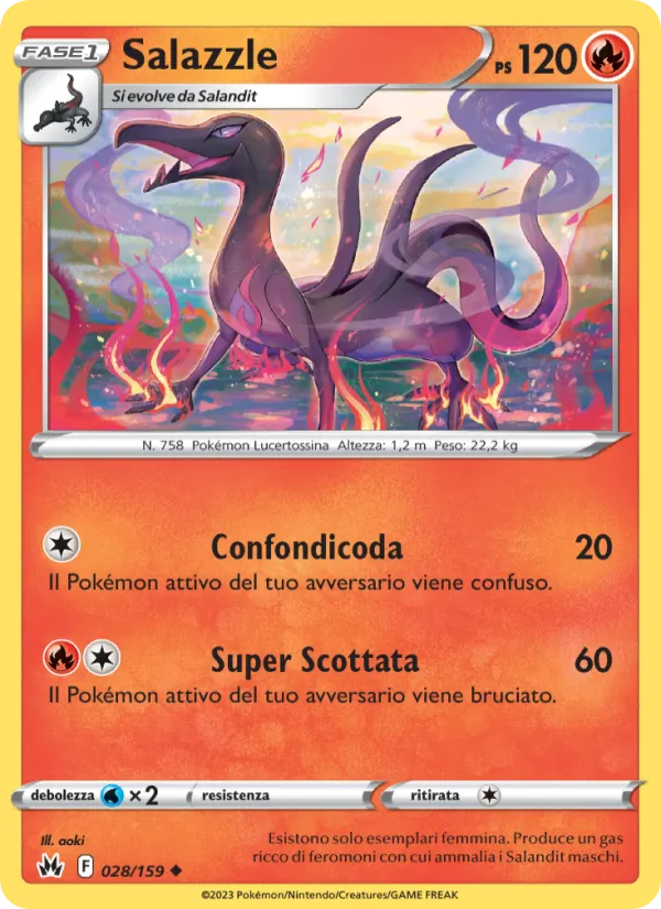 Salazzle Zenit Regale 028/159
