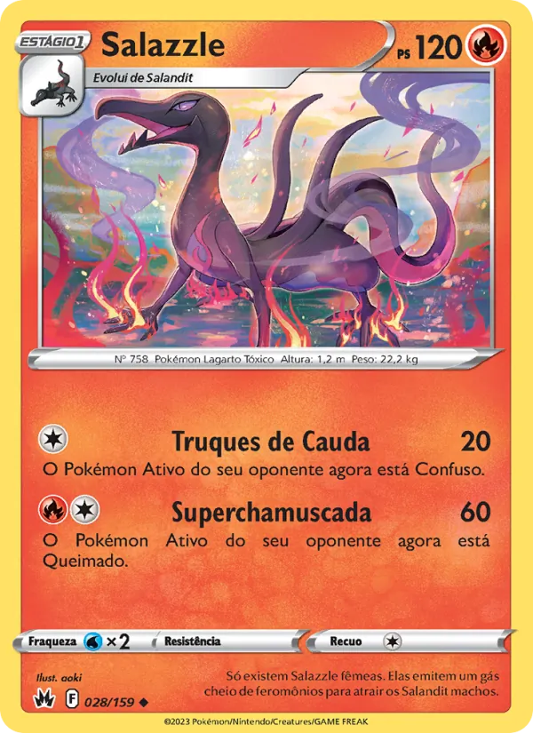 Salazzle Realeza Absoluta 028/159