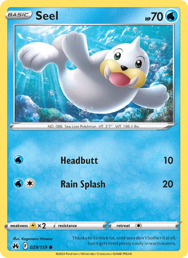 Seel Crown Zenith 029/159