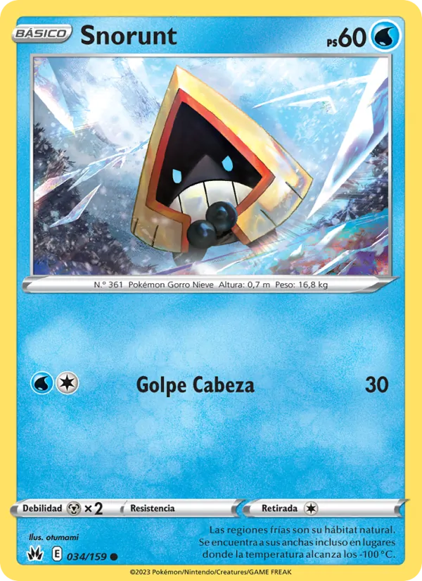 Snorunt Cenit Supremo 034/159