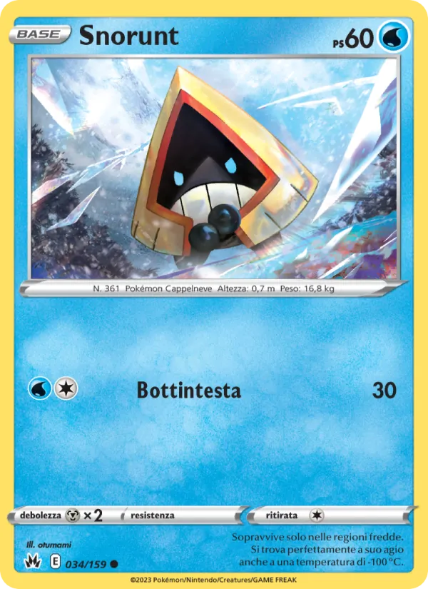 Snorunt Zenit Regale 034/159