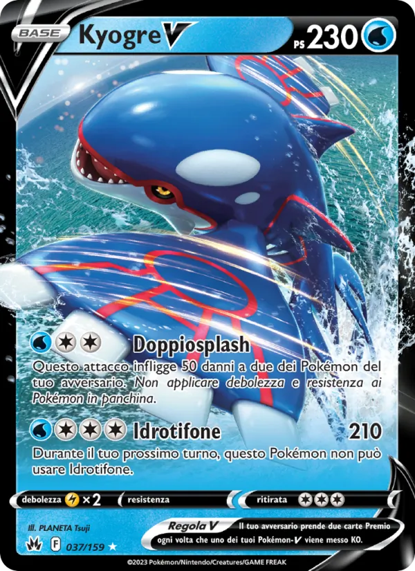 Kyogre V Zenit Regale 037/159