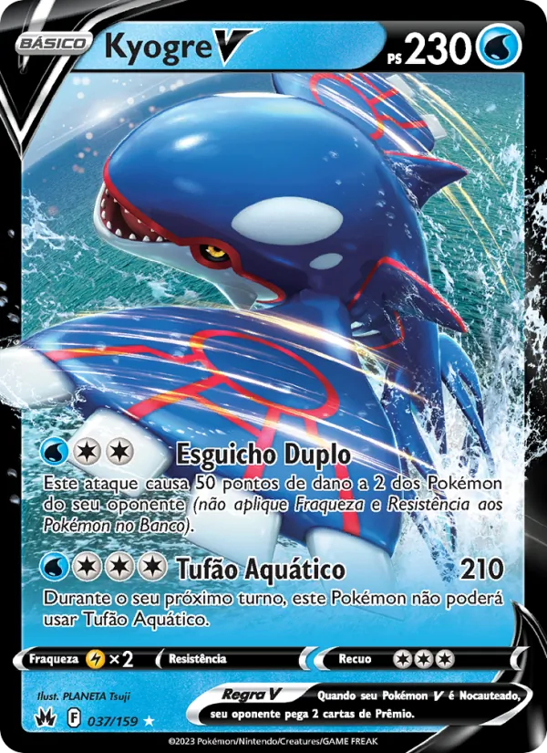 Kyogre V Realeza Absoluta 037/159