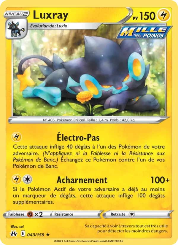 Luxray Zénith Suprême 043/159