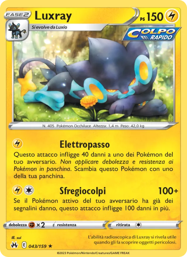 Luxray Zenit Regale 043/159