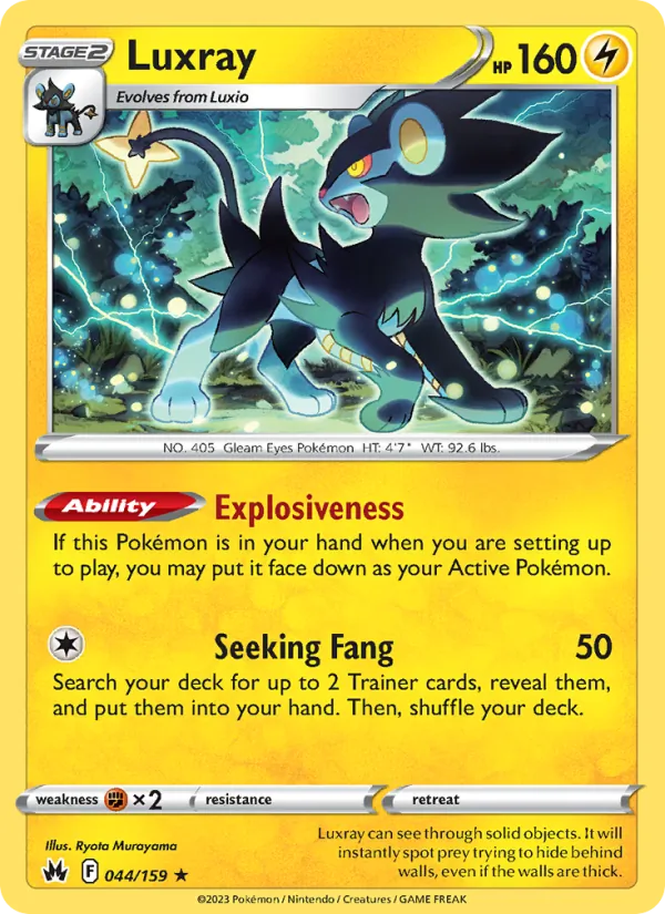 Luxray Crown Zenith 044/159