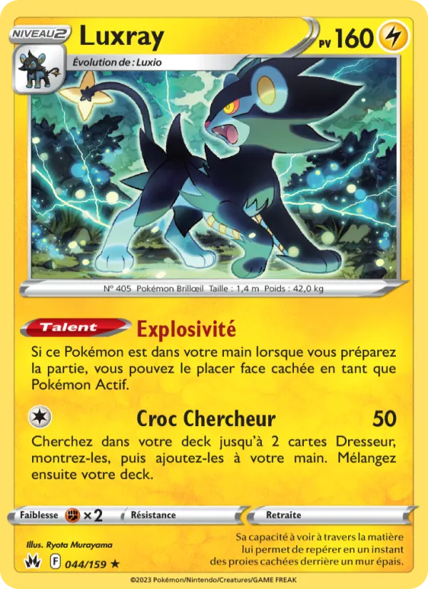 Luxray Zénith Suprême 044/159