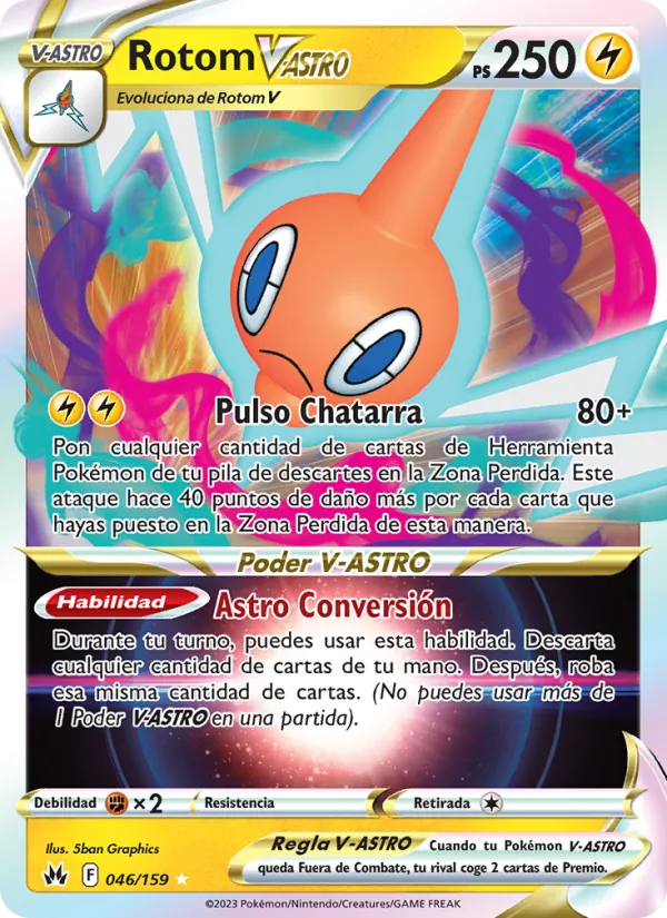 Rotom V-ASTRO Cenit Supremo 046/159