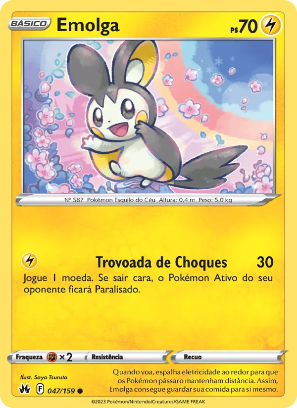 Emolga Realeza Absoluta 047/159