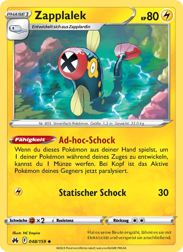 Zapplalek Zenit der Könige 048/159