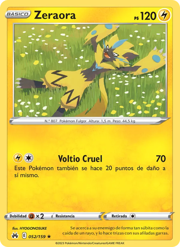 Zeraora Cenit Supremo 052/159