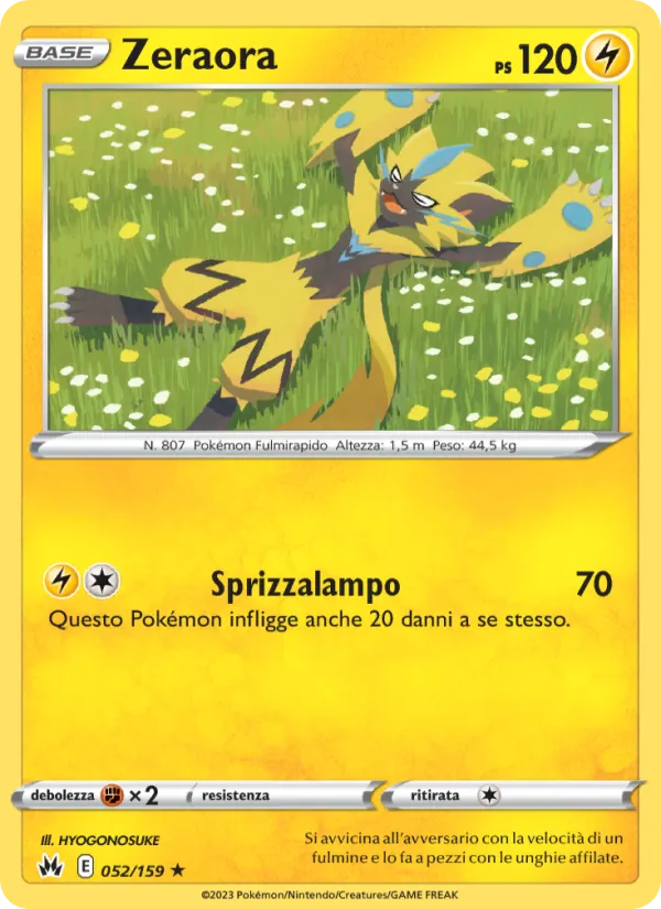 Zeraora Zenit Regale 052/159
