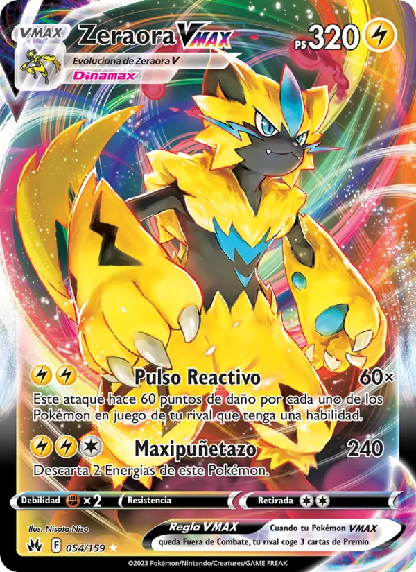 Zeraora VMAX Cenit Supremo 054/159
