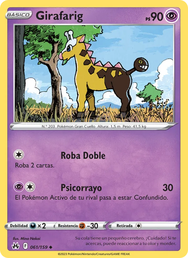 Girafarig Cenit Supremo 061/159