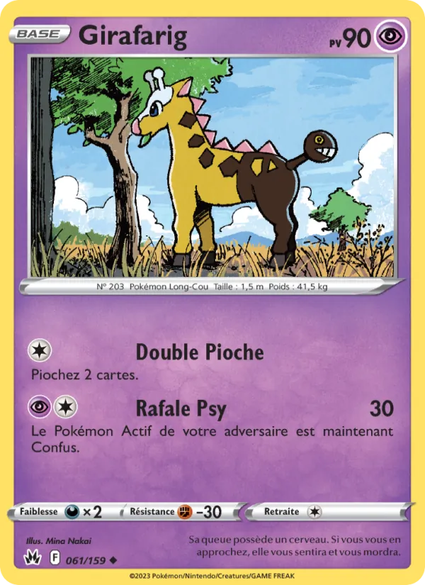 Girafarig Zénith Suprême 061/159