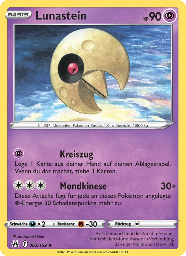 Lunastein Zenit der Könige 062/159