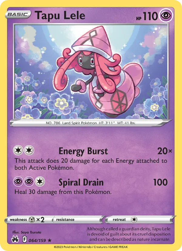 Tapu Lele Crown Zenith 064/159