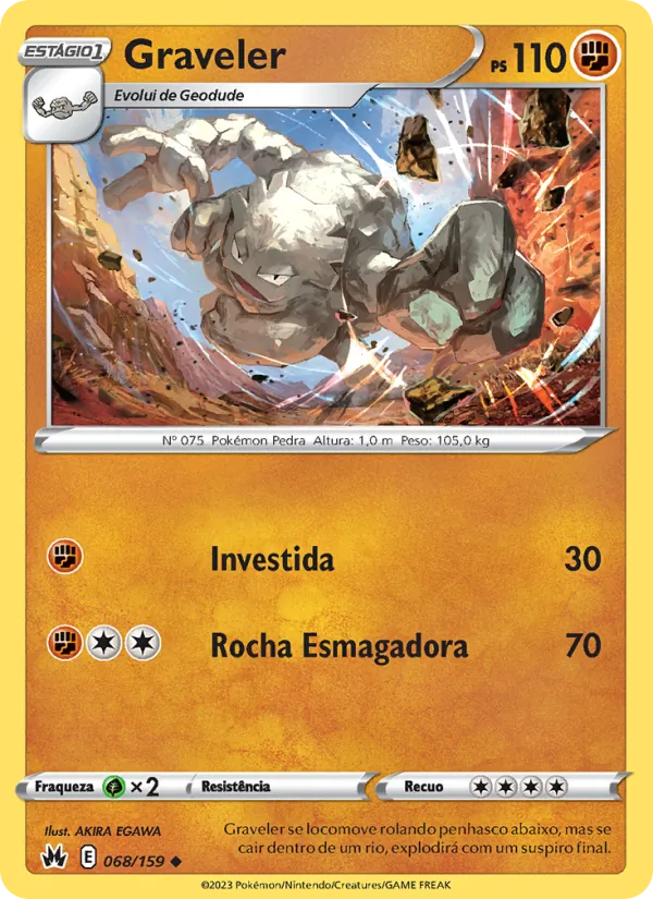 Graveler Realeza Absoluta 068/159