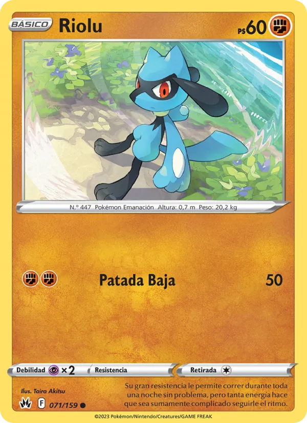 Riolu Cenit Supremo 071/159