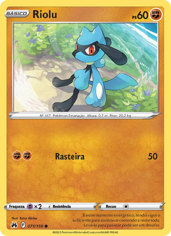 Riolu Realeza Absoluta 071/159