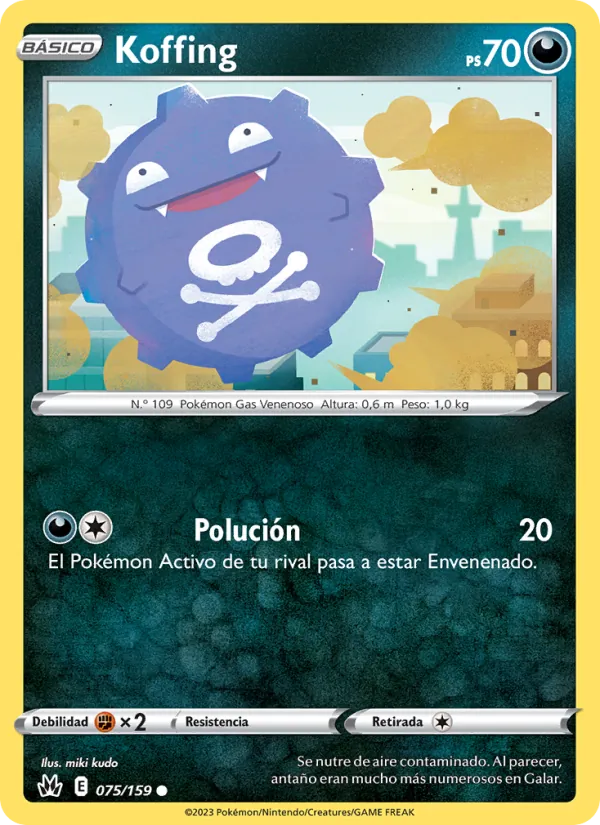 Koffing Cenit Supremo 075/159