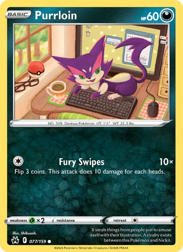 Purrloin Crown Zenith 077/159