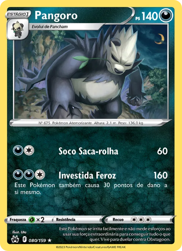 Pangoro Realeza Absoluta 080/159