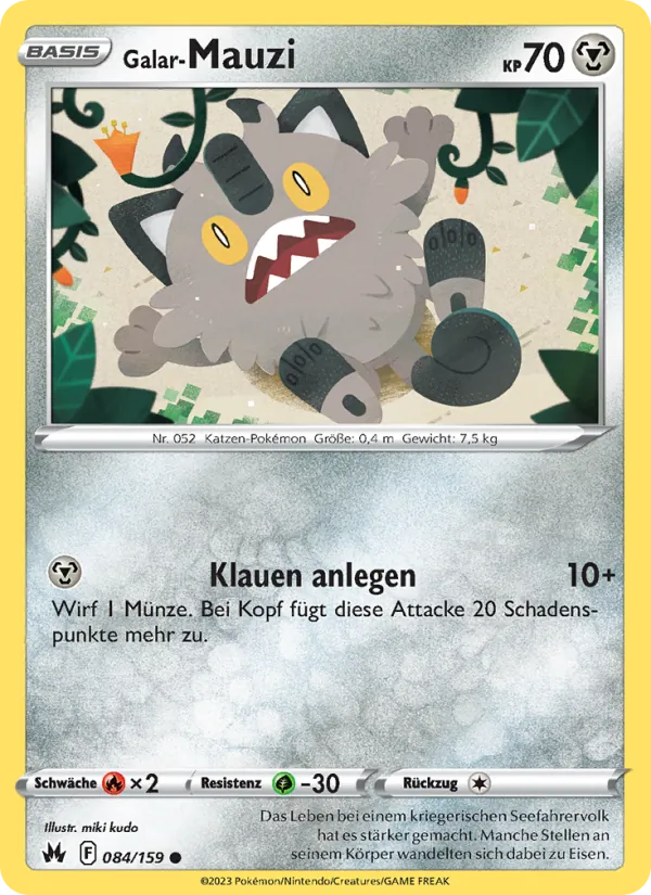 Galar-Mauzi Zenit der Könige 084/159
