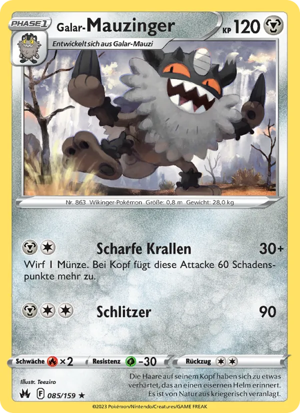 Galar-Mauzinger Zenit der Könige 085/159