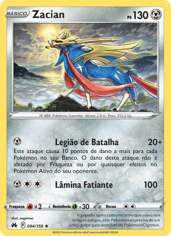 Zacian Realeza Absoluta 094/159